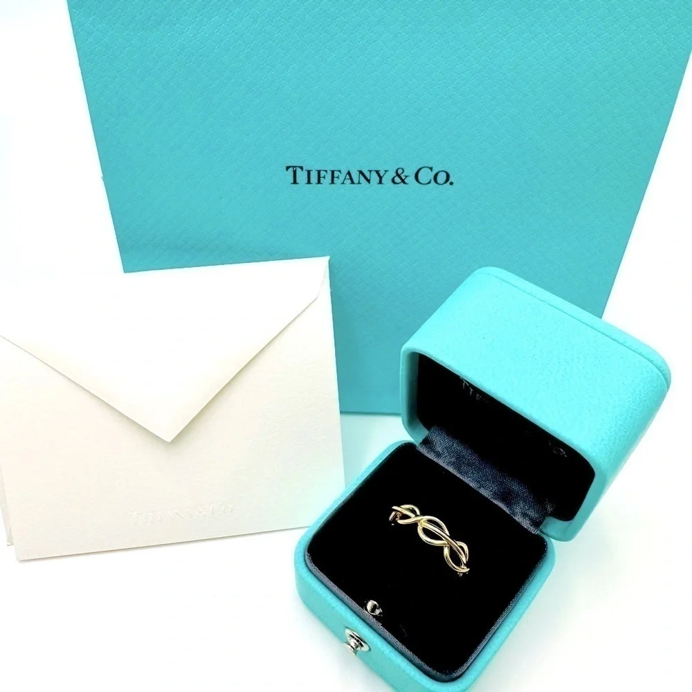 RARE Tiffany & Co. 1980 Jean Schlumberger 18K Yellow Gold Ring with Packaging